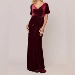 Revelry Giselle velvet dress